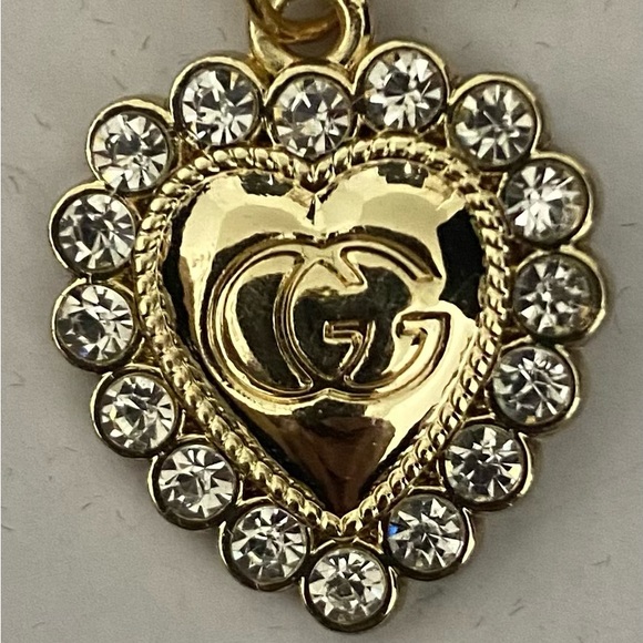 GUCCI CHARM ADDED TO 18K GOLD FILLED CHAIN - Picture 2 of 8